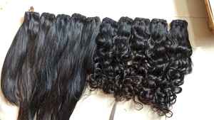 Cheveux vierges brésiliens d'origine indienne de style de vague naturelle de prolongements de cheveux humains de Remy - Product Image 5