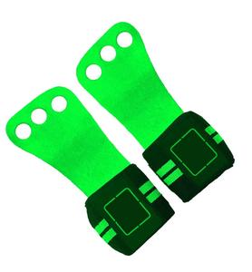 Poignées de fitness en matériau PU de haute qualité avec sacs d'alimentation en cuir à 3 trous - Product Image 6