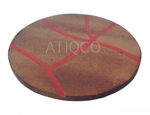 Posavasos de madera MDF moderno e inteligente, posavasos con incrustaciones de resina de estilo Retro, alfombrillas y almohadillas de diseño de Color personalizado - Product Image 1