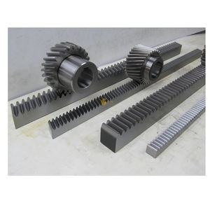 Piñones y estantes de engranaje de acero, dientes rectos de alta calidad, Industrial, personalizados, precio bajo - Product Image 1