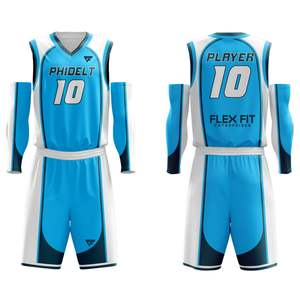 Fast Shipping Sublimation Reversible Basketball Jerseys & <b>Shorts</b> New Designs Reversible Basketball Uniforms - Product Image 3