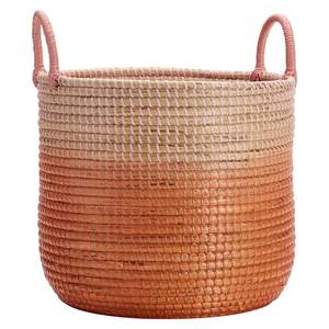 Cestas de almacenamiento de algas marinas ecológicas, alta calidad, con asas para decoración, gran color - Product Image 2