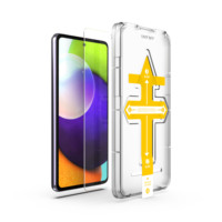 Protection d'écran en verre trempé pour Samsung Galaxy S9 S10 S10e S20 S21 S22 Ultra Fe Plus A52 A53 A33 avec kit de montage facile