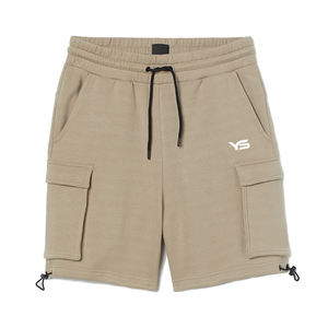 Yaseen Sons-Short cargo 100% coton décontracté pour homme, en polaire respirante à séchage rapide avec grande poche pour entraînement fitness, streetwear - Product Image 1