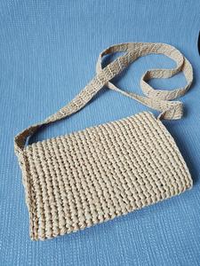 Bolso de Rafia Tejido a Mano Natural al por Mayor para Mujer, Bolso de Rafia de Ganchillo Natural, Bolso de Rafia - Product Image 4