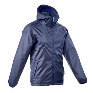 Chaqueta Bomber Ligera de Lona para Hombre, Transpirable, Resistente al Agua, con Cremallera y Capucha, Cuello Alto, Ideal para Verano y Días Ventosos - Product Image 4