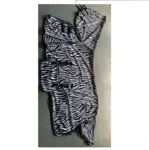 Zebra print Cavalo malha mosca folha padrão pescoço verão tapete Tapetes de alta qualidade feitos na Índia dobrável dobrável