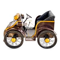 Chariot de rangement à vin SUREN SPACE style vintage, en bois massif, design artisanal antique, meuble de salon