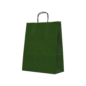 Sacs d'emballage en papier kraft de couleur personnalisée de haute qualité avec poignées impression offset pour les cadeaux au détail - Product Image 2