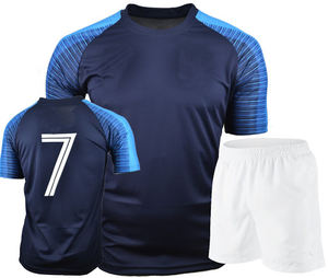 Conjunto de uniforme de fútbol sublimado personalizado para jóvenes y adultos Logotipo de ropa deportiva impresa incluye camiseta servicio OEM para atletas - Product Image 1