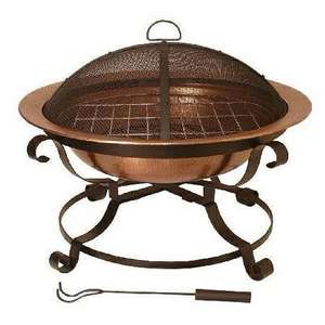 หลุมไฟโลหะพร้อมขาตั้งในโครงสร้างเหล็กเหมาะสำหรับงานปาร์ตี้เดี่ยวหรือกลุ่มที่ร้อนหลุมไฟโลหะขนาดใหญ่ - Product Image 5