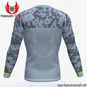 Protector de erupción de diseño personalizado para hombre para entrenamiento de gimnasio al aire libre MMA BJJ Grappling Jiu Jitsu entrenamiento sublimado Jiu Jitsu Fitness Wear - Product Image 2
