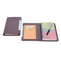 Penjualan Terbaik Grosir Harga Murah Ukuran A5 Premium Logo Kustom Dapat Dikunci PU Kulit Buku Harian Notebook Tanggal untuk Karyawan Kantor