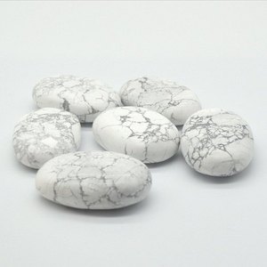 Pierres de palmier howlite de meilleure qualité en gros pierres précieuses en cristal de guérison naturelle pierres de palmier howlite pour la décoration de la maison - Product Image 3