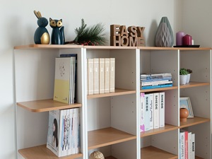 Nordic style 8-Unit live room wood cabinet - Product Image 3