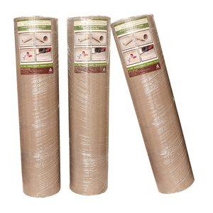 Rouleau de papier à motifs en carton brun, épaisseur de 0.64 à 0.68mm, revêtement de sol, utilisé dans la Construction, contre la peinture - Product Image 1