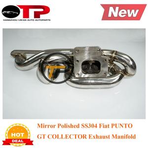 Выхлопная труба OTP для Fiat Punto 1.4GT Tur bo выхлопной коллектор SUS304 с зеркальной полированной поверхностью - Product Image 5