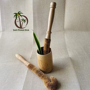 Cepillo de limpieza de cocina de coco ecológico Producto de desecho agrícola multiusos de Coconut by Coconut Kitchen - Product Image 4