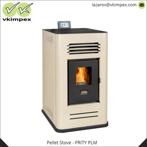Diseño moderno 0.4L Cenicero Estufa de pellets de Bulgaria 420X480x740mm 55 kg Peso para calefacción en villas - Product Image 2