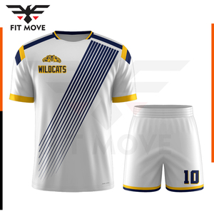 เสื้อฟุตบอลราคาถูกคุณภาพสูง100% โพลีเอสเตอร์ฟุตบอลย์ชุดฟุตบอลที่กำหนดเอง - Product Image 2