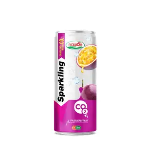 250ml Alibaba VietNam Lieferant Sparkling Passion Fruit Flavor Drink ist ein gesundes Naturprodukt OEM ODM Großhandels preis