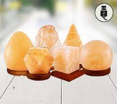 Lámparas de Sal Orgánicas NSLT de 2-4 kg con Diseño de Flores Talladas, Duraderas - Product Image 4