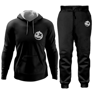 Survêtement 2 pièces pour hommes, ensemble jogging, maison, automne, imprimé écossais, fermeture éclair, Sweat-shirt, pantalon, ensemble de sport, survêtement - Product Image 5