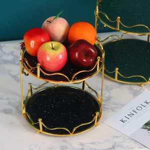 NOUVEAU DESIGN ET LUXE RACK de STOCKAGE EN MÉTAL DÉCORATION DE LA MAISON - Product Image 2