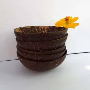 Cuenco de coco NATURAL, cuenco de cáscara de coco reutilizable, tazón de coco de alta calidad, tazón de coco REAL de VIETNAM - Product Image 4