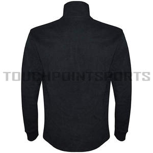 T-shirts de sport à manches longues pour hommes, de qualité supérieure, à séchage rapide, avec fermeture éclair 1/4, OEM, vente en gros - Product Image 5