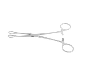 Instrumentos quirúrgicos de alta calidad, Forester, pinza de sujeción de esponja, mandíbula recta de herrero, 25 cm, acero inoxidable, grado alemán - Product Image 2