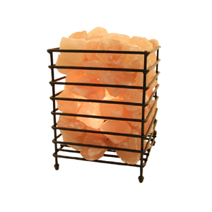 Lampe en sel rose de l'Himalaya de style art nautique, morceaux faits à la main, matériau organique, panier sculpté, fabricant en gros, Pakistan - Product Image 2