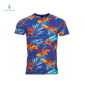Camiseta de manga corta con cuello redondo para hombre, prenda de vestir, de algodón, de alta calidad, con estampado alusivo a la exportación, 100% - Product Image 3