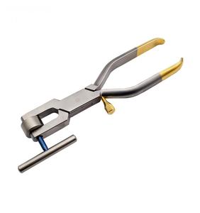 Pidessin dentaire en acier inoxydable, broyeur avec moulin à os en titane, pinces moraliseur, approuvée CE - Product Image 1