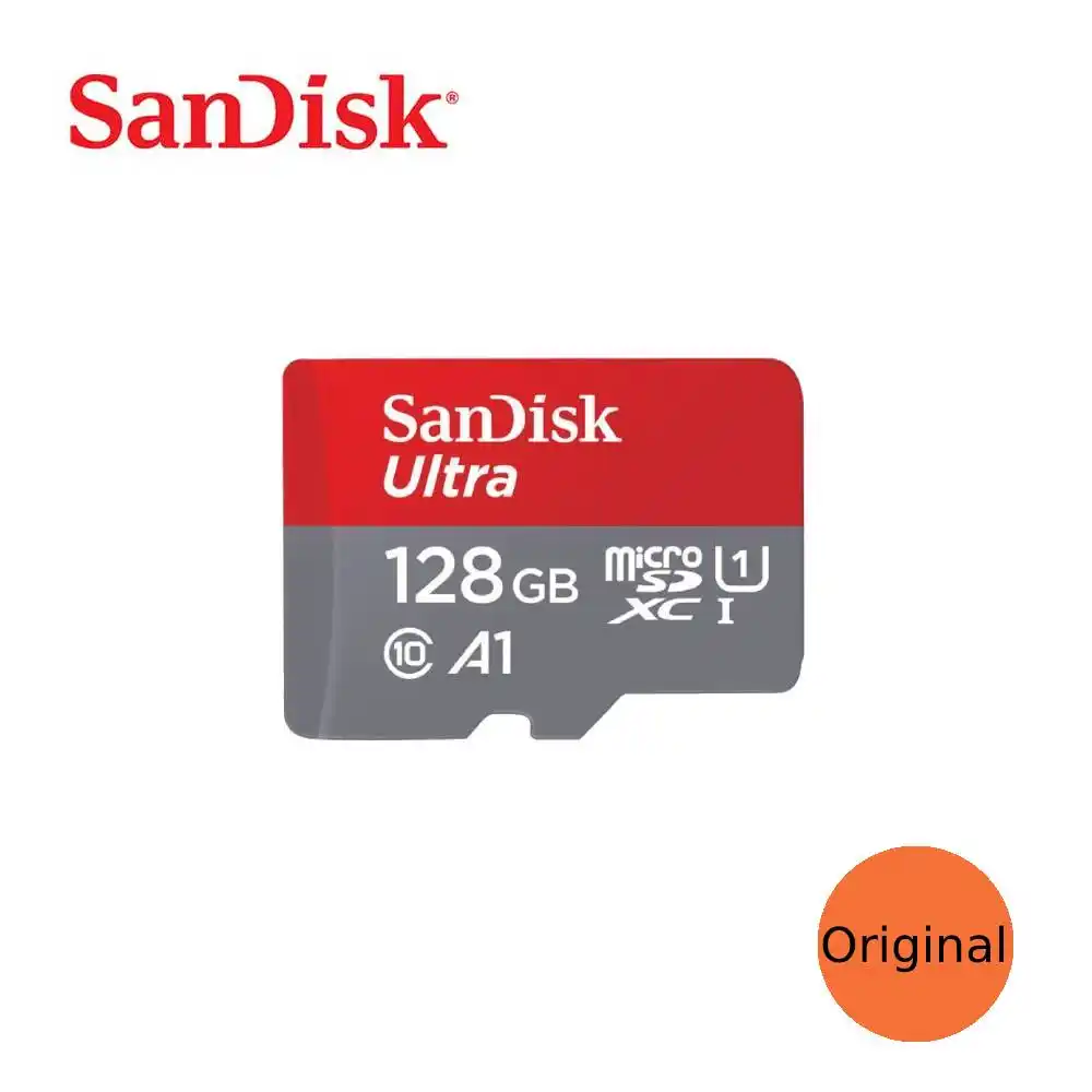 Cartão micro sd comercial 128gb sandisk