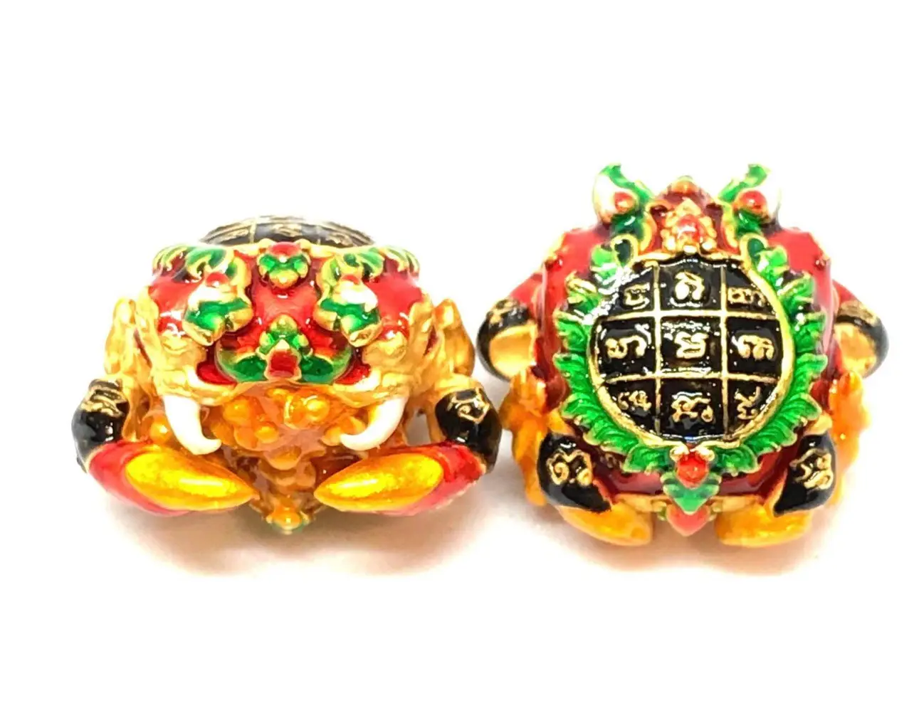 Beperkt Aantal Bouwt King Krab Zuigen Geld Geluk Kraal Gunstige Amuletten Uit Thailand Geschikt Voor Rijgen Armbanden