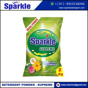 Exportador más vendido de detergente en polvo de alta espuma sin lejía 500 GM mejor embalaje de fabricante indio - Product Image 6