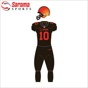 Venta al por mayor personalizado poliéster sublimación transpirable secado rápido uniforme de fútbol americano, - Product Image 1