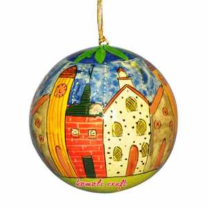 Adornos de decoración navideña personalizados, decoración pintada a mano con nombres - Product Image 1