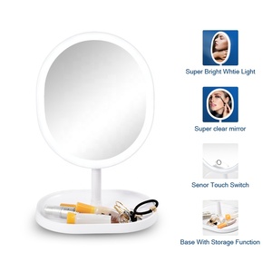 Travel and Home 10x Glass <strong>Magnifying</strong> Led Lighted Cosmetic Beauty Vanity <strong>Make</strong> <strong>up</strong> Led <strong>Mirror</strong> Makeup Table <strong>Mirror</strong> Makeup Led <strong>Mirror</strong> - Product Image 4