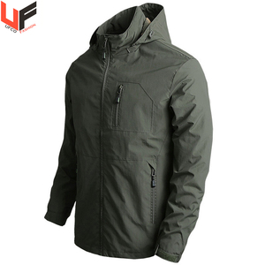 Veste coupe-vent softshell de haute qualité en gros Vêtements de sport à la mode Vestes de sport de plein air coupe-vent pour hommes - Product Image 2