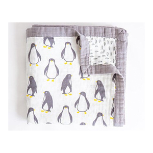 Good Price 100% Organic Cotton Muslin Swaddle Wrap - Product Image 1