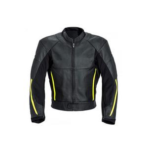 Chaqueta de Cuero de Carreras para Hombre, Elegante, Hecha a Medida, de Alta Calidad, Chaqueta de Motociclista de Cuero al por Mayor - Product Image 3
