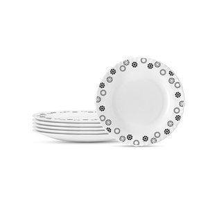 Platos blancos para catering, placa redonda desechable respetuosa con el medio ambiente, precio al por mayor - Product Image 6