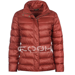 Chaquetas hinchadas de Invierno para mujer, forro polar acolchado transpirable con cuello levantado tejido de Pakistán - Product Image 1