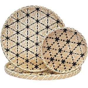 ชุดศิลปะติดผนังทำจากไม้ไผ่สุดหรูชุดตกแต่งผนังสไตล์นอร์ดิกและโบฮีเมียนสำหรับบ้านปริมาณน้อย - Product Image 1