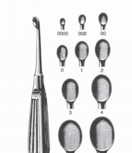 Instruments orthopédiques Volkmann Bone Currete CE ISO approuvés pour la chirurgie Outils de qualité exceptionnelle - Product Image 3