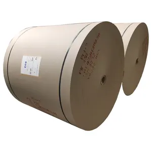 Specialty Brown Core Board Paper Roll CB Used For Making Paper Cores Tube Packaging