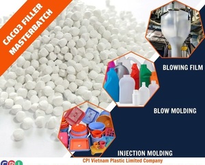 LLDPE/LDPE/HDPE Plastic Masterbatch 70%-82% Carbonato de calcio (CaCo3) Latas de llenado Aplicaciones de película de soplado de película multicapa - Product Image 4