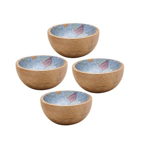 Fabuloso Tazón de Madera para Servir Alimentos, Ideal para el Hogar, Hoteles y Restaurantes, para Servir Bocadillos y Frutos Secos, al Mejor Precio - Product Image 2